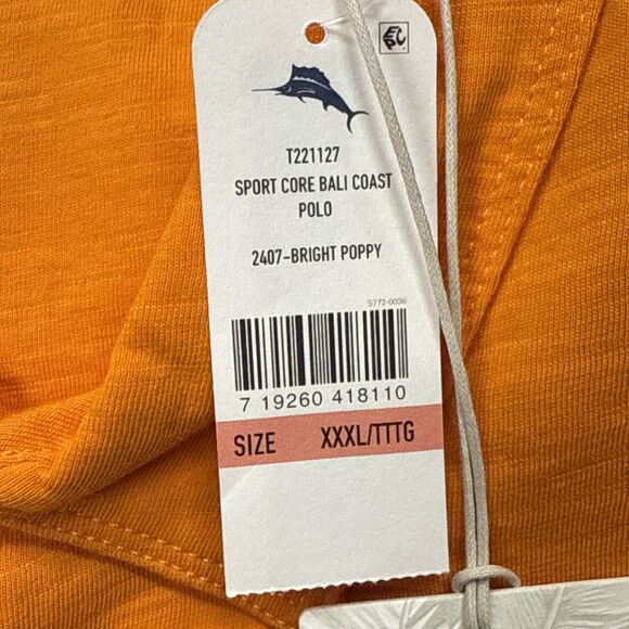 Lot of 3 New w/ Tags 3XL Tommy Bahama Polos—2 Sport Core Bali Coast, 1 Varadero - Picture 3 of 15